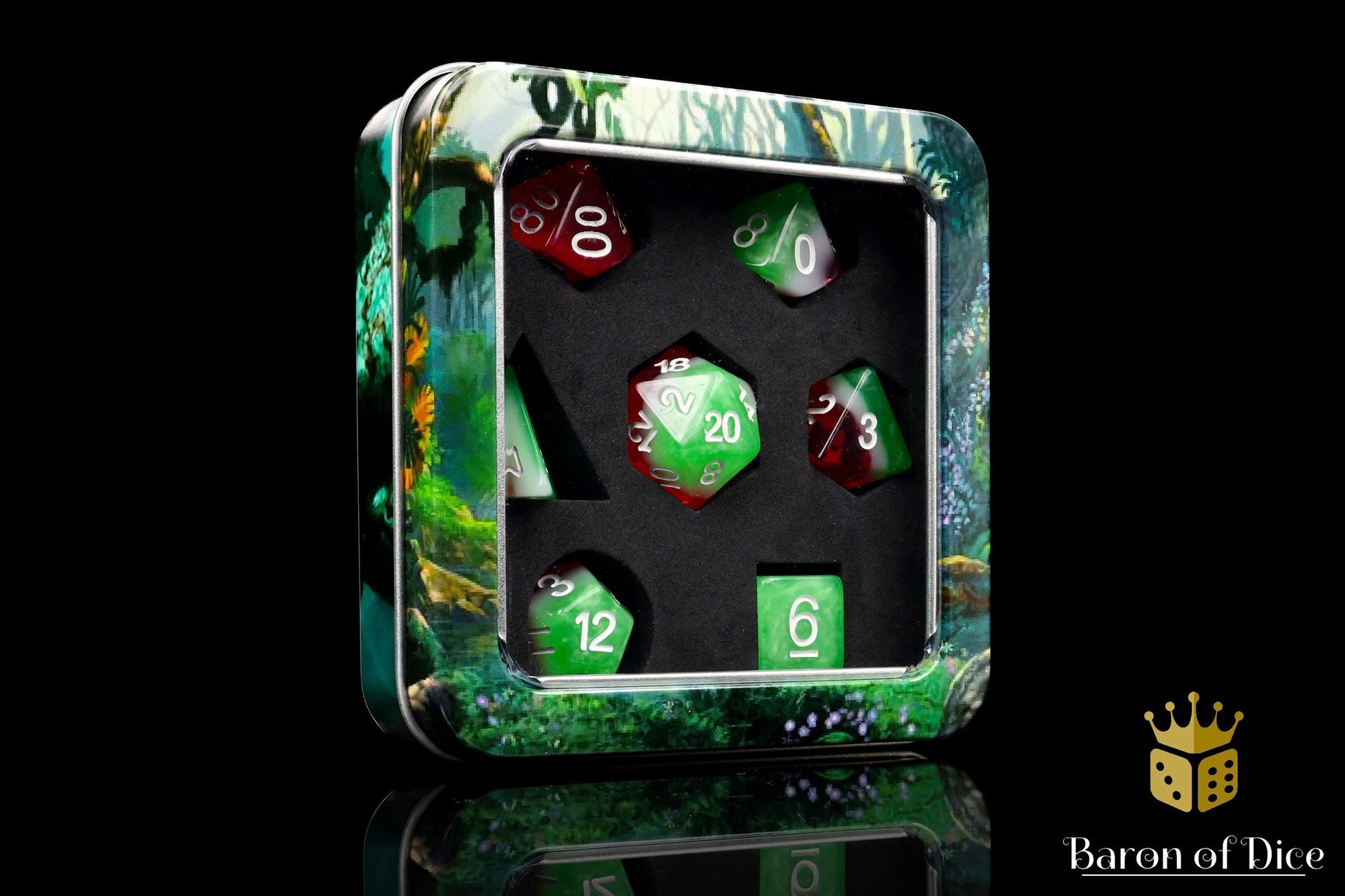 Summer Vibes RPG Dice Set - 7 Pieces - Out of Play