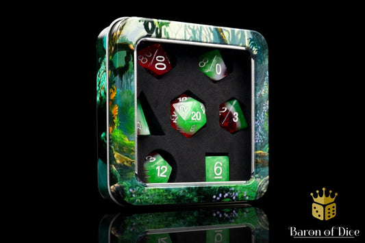 Summer Vibes RPG Dice Set - 7 Pieces - Out of Play