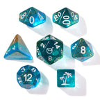 Beach Vibes RPG Dice Set - 7 Pieces - Out of Play