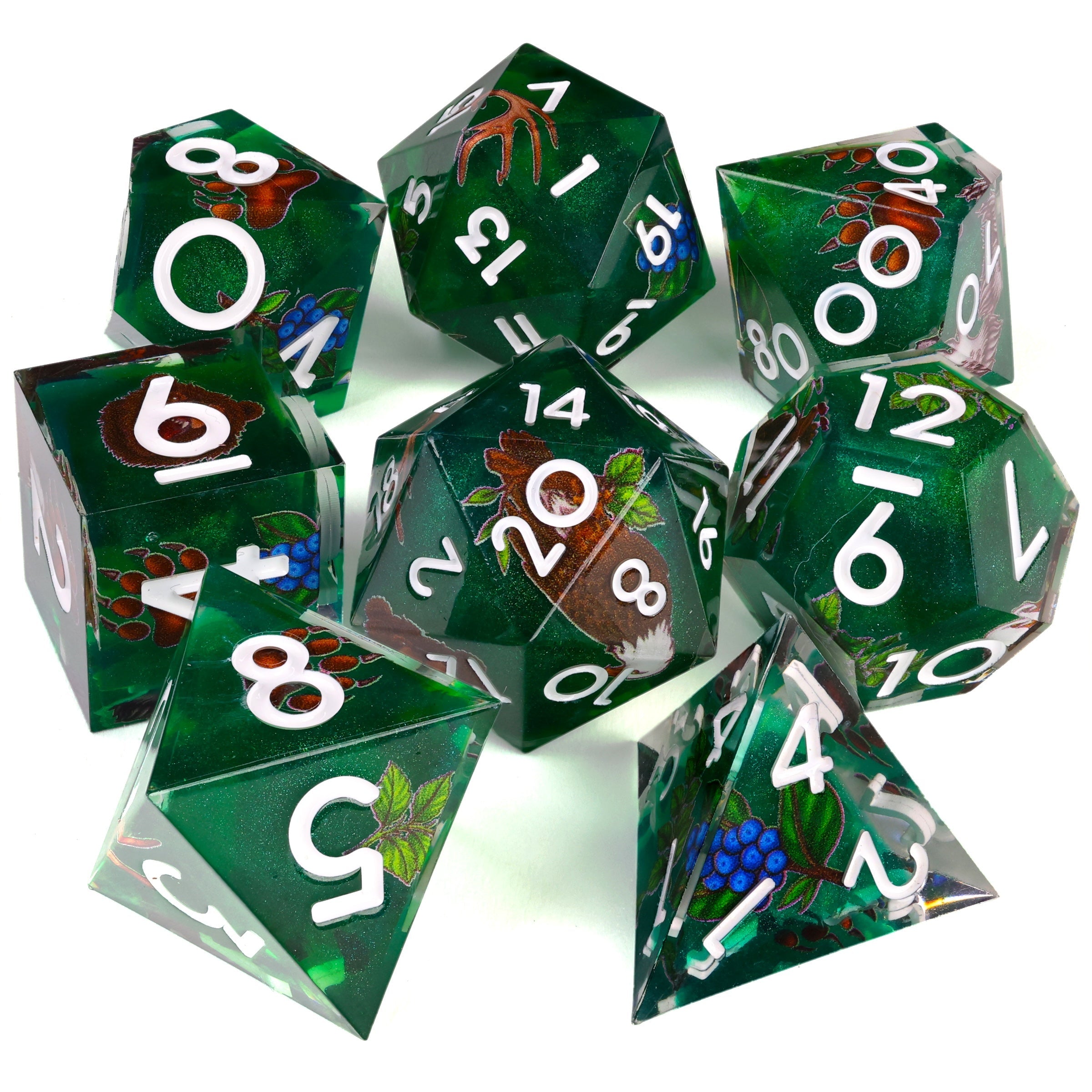 The Druid | 8-Piece RPG Set | Baron's Signature Series