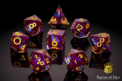 The Warlock | 8-Piece RPG Set | Baron's Signature Series