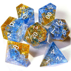 Liuli Glass RPG Dice Set - 7 Pieces - Out of Play