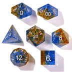 Liuli Glass RPG Dice Set - 7 Pieces - Out of Play