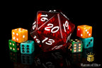 Big Ass D20 - Red Fire - Out of Play
