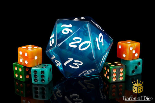 Big Ass D20 - Blue Island BaronOfDice