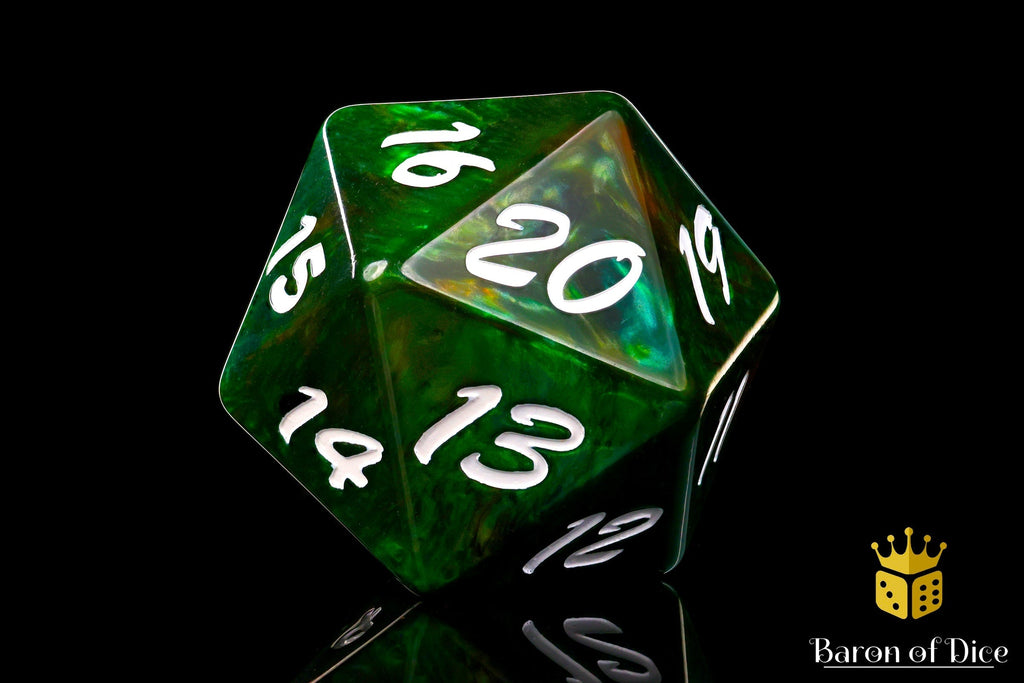 Big Ass D20 - Green Nature - Out of Play