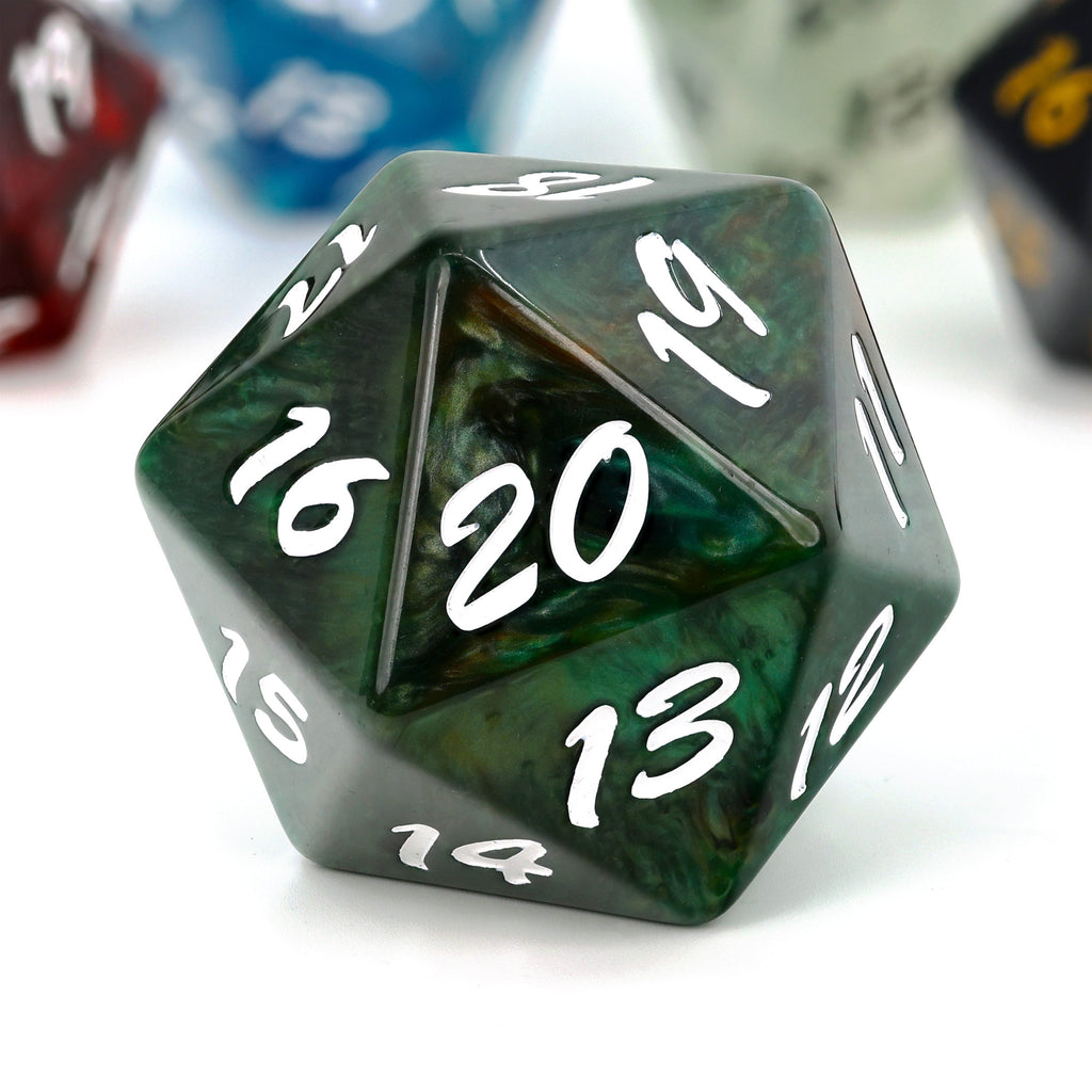 Big Ass D20 - Green Nature - Out of Play