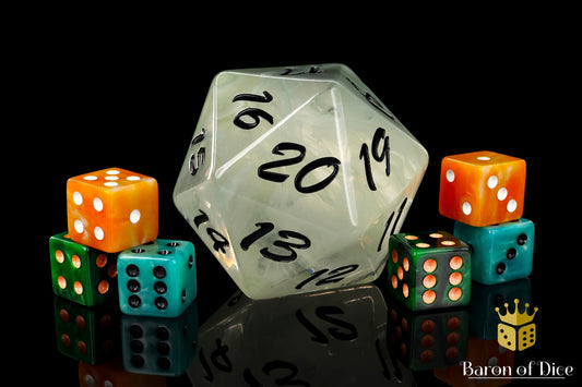 Big Ass D20 - White Order BaronOfDice