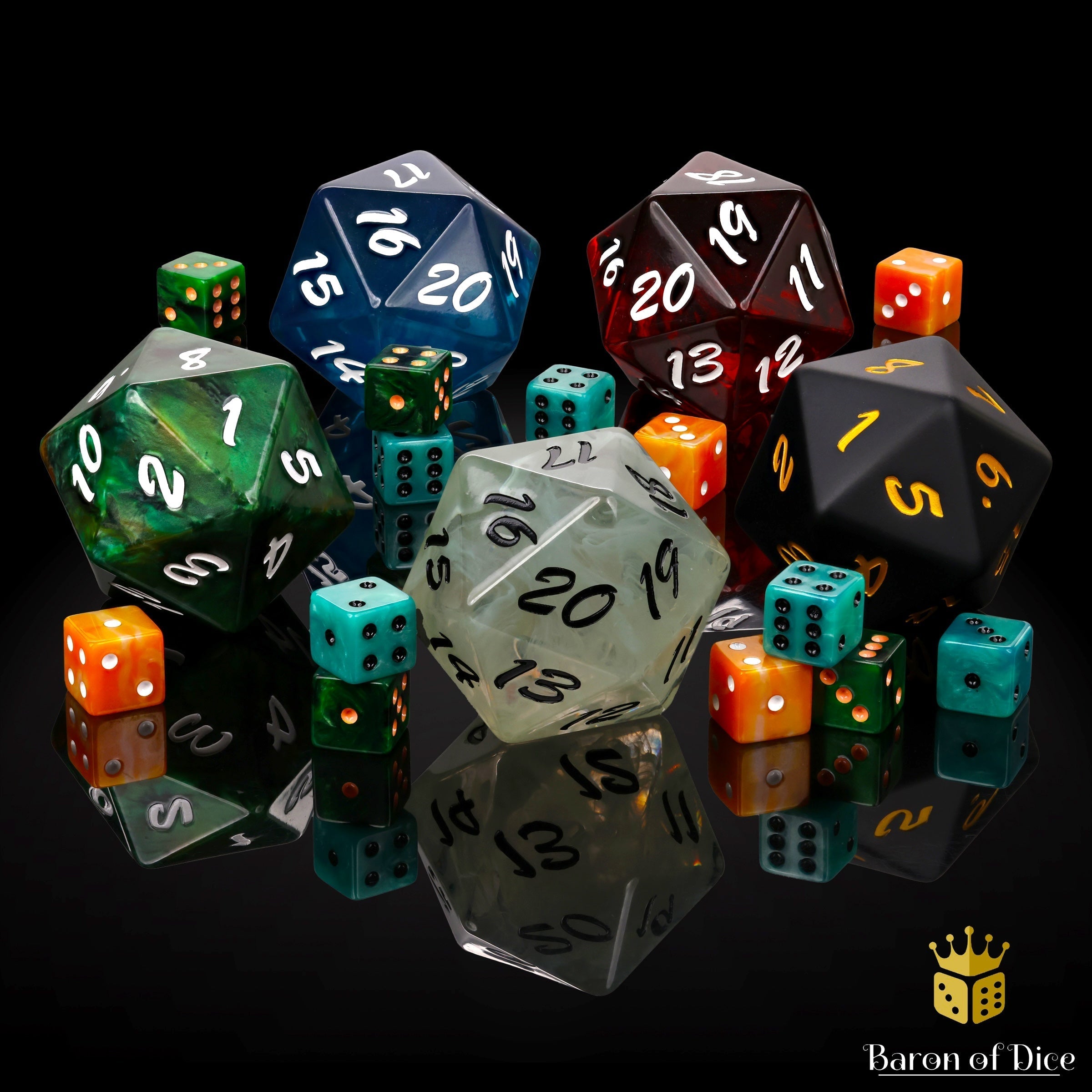 Big Ass D20 - Magic Set - Out of Play
