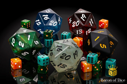 Big Ass D20 - Magic Set BaronOfDice