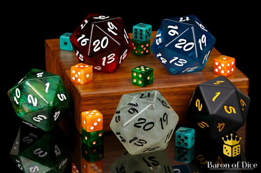 Big Ass D20 - Magic Set BaronOfDice