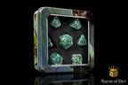 Undead Legion Metal RPG Dice Set - 7 Pieces - Out of Play