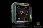 Bronze Kraken Metal RPG Dice Set - 7 Pieces - Out of Play