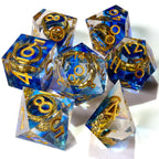 Lost Ring Sharp Edge RPG Dice Set - 7 Pieces - Out of Play