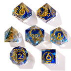 Lost Ring Sharp Edge RPG Dice Set - 7 Pieces - Out of Play