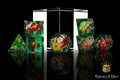 Christmas Rumble Sharp RPG Dice Set - 7 Pieces - Out of Play