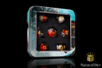 I Choose You! Liquid Core RPG Dice Set - 7 Pieces - Out of Play
