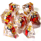 I Choose You! Liquid Core RPG Dice Set - 7 Pieces - Out of Play