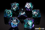Island Sunset RPG Dice Set - 7 Pieces