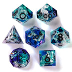 Island Sunset RPG Dice Set - 7 Pieces