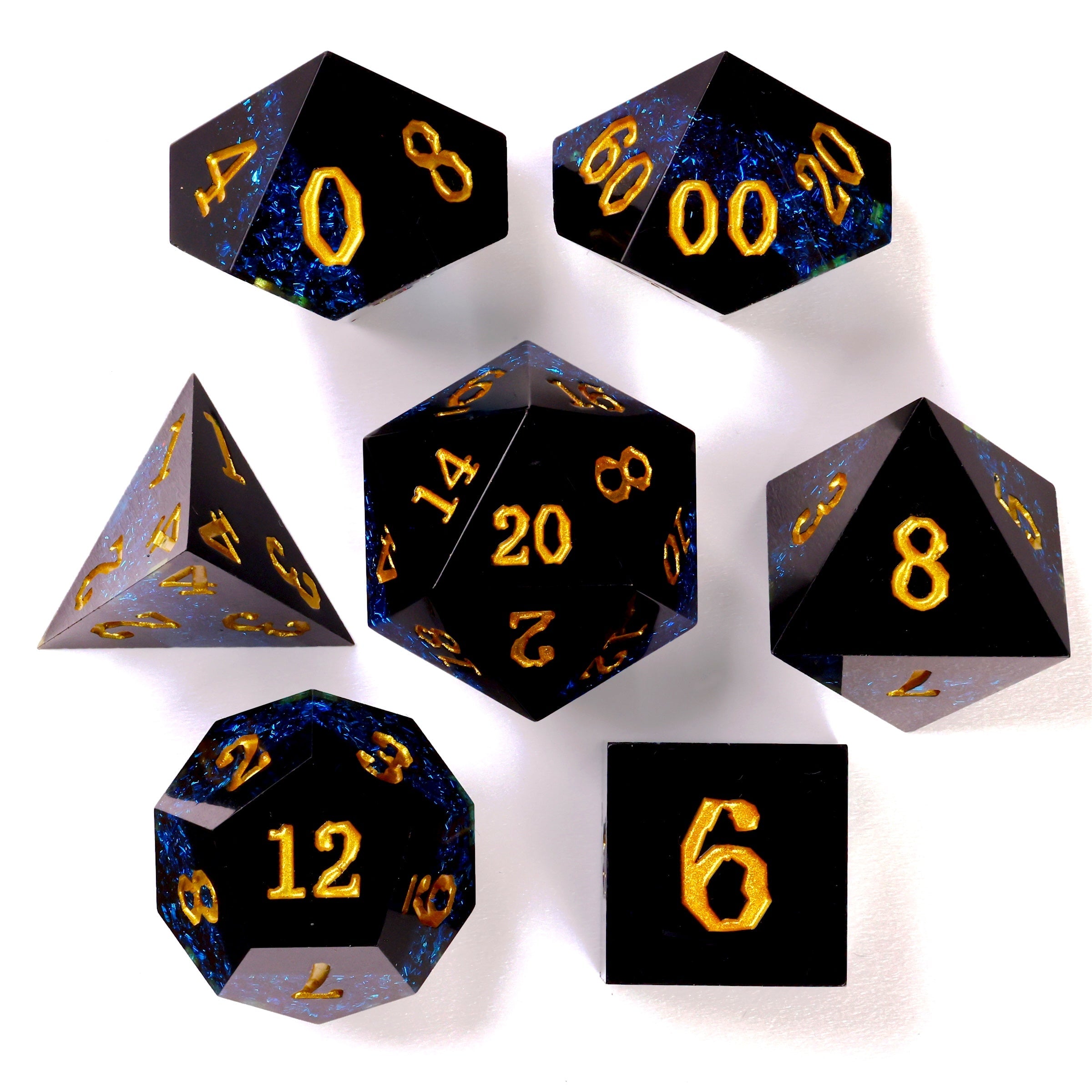 Northern Lights RPG Dice Set - 7 Pieces