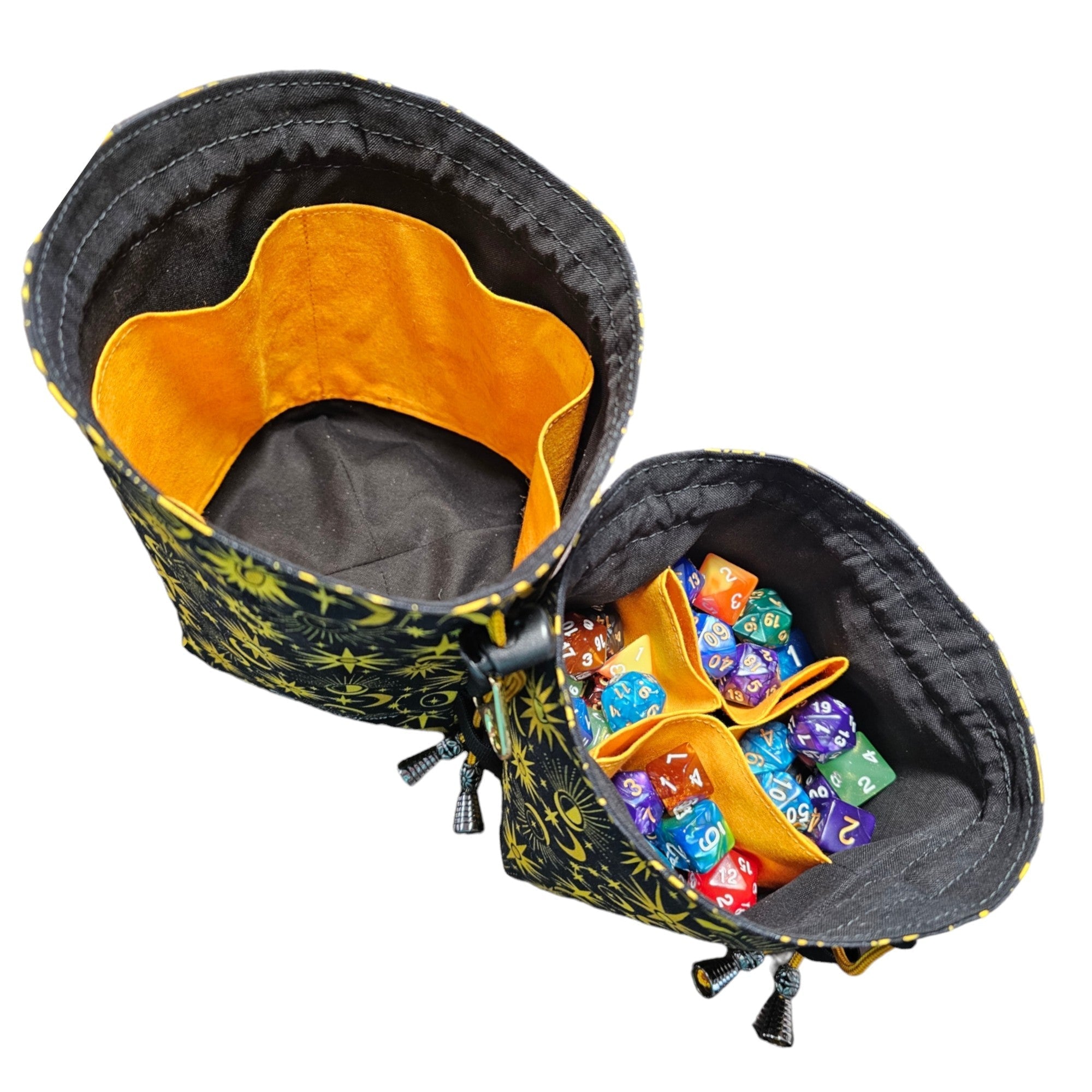 Radiant Sun Dice Bags - Out of Play