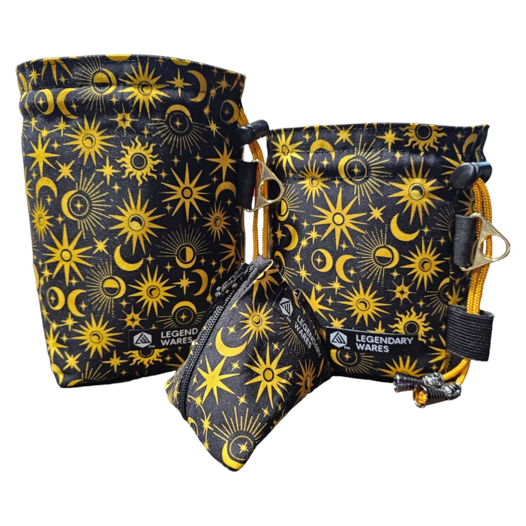 Radiant Sun Dice Bags - Out of Play