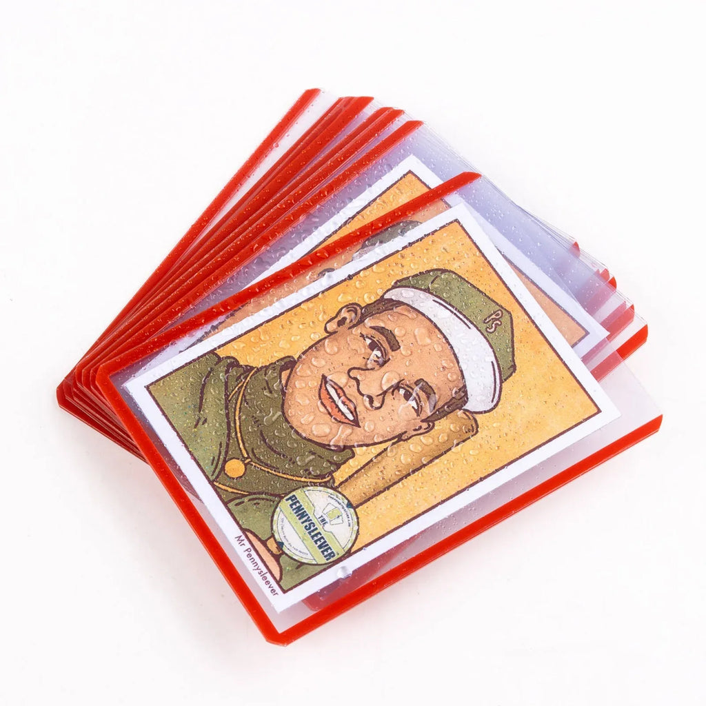 35 pt Colored Border Toploader (25 count) - Out of Play