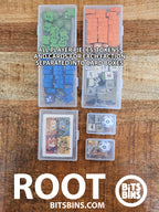 Bitsbins Root - 2 Minis, 5 Card Boxes - Out of Play