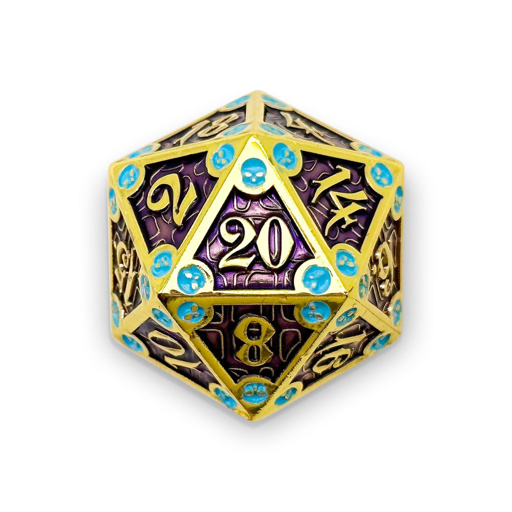 Dungeon Delve Runestones™ - 25mm D20 - Royal Crown - Out of Play