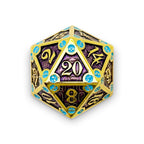 Dungeon Delve Runestones™ - 25mm D20 - Royal Crown - Out of Play