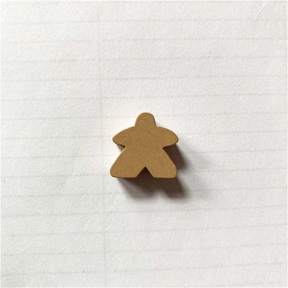 50PCS 16mm Wooden Meeples