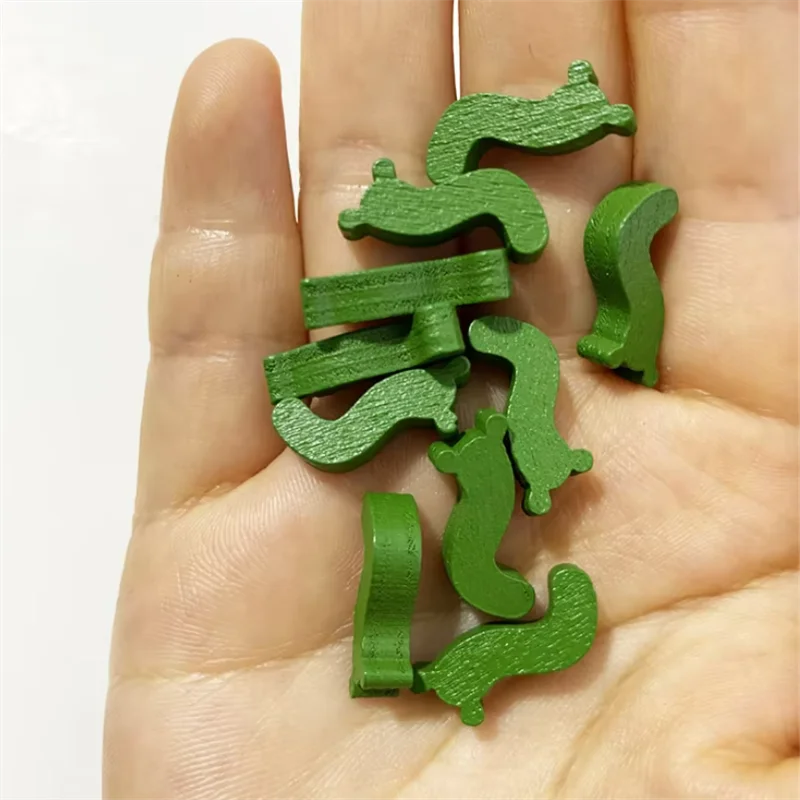 70pcs Mini Food Resource Tokens For Games