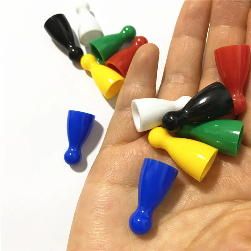 90Pc Plastic Pawn Pieces for Board Games