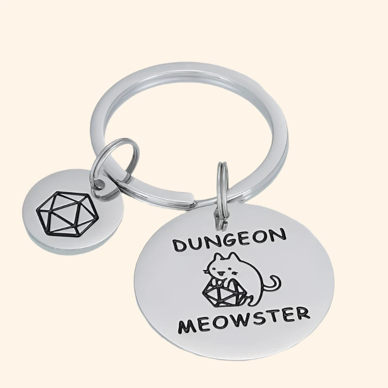 Dungeon Moewster Keychain - Out of Play