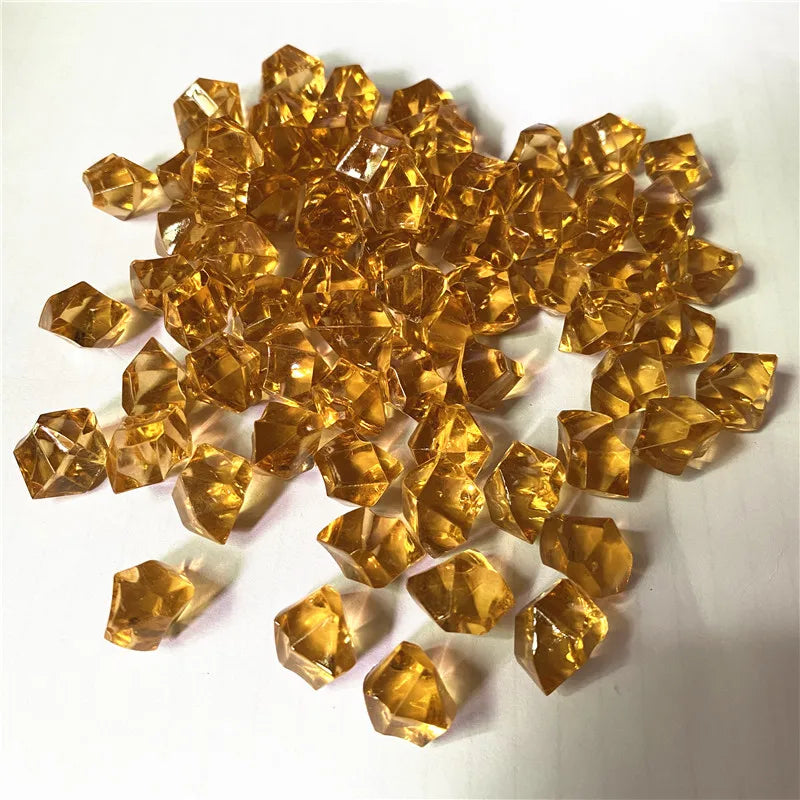 100PCS Acrylic Irregular Stone Game Pieces