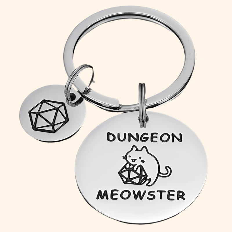 Dungeon Moewster Keychain - Out of Play