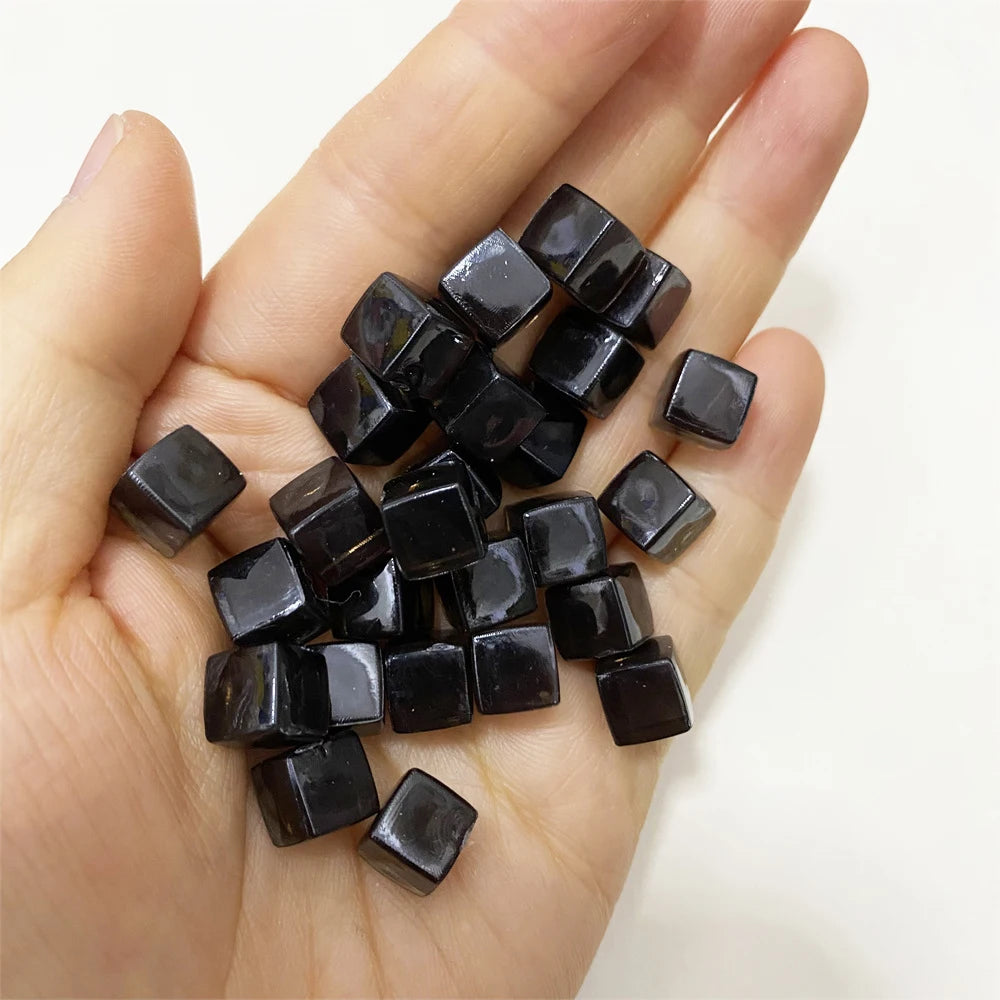 50Pcs Clear Colorful Cube Pieces For Board Games