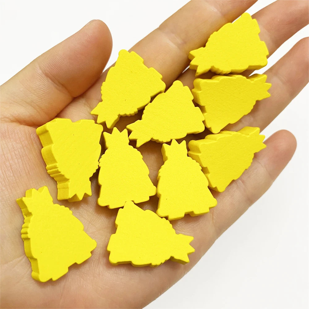 10 Pcs Wooden King/Master/Swordsman Peeples