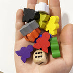 10PCS Big Size Wooden Peeple Pieces For Board Games