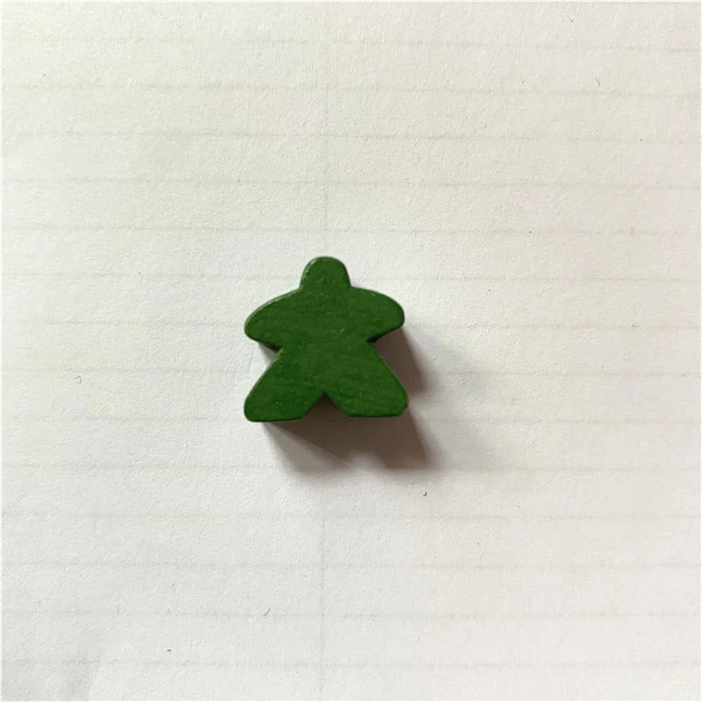 50PCS 16mm Wooden Meeples