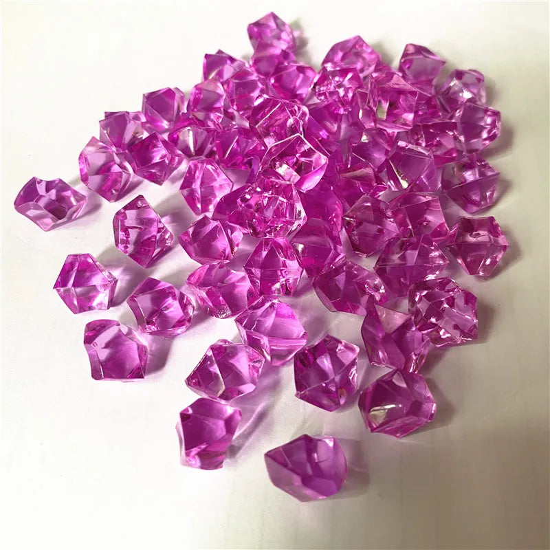 100PCS Acrylic Irregular Stone Game Pieces