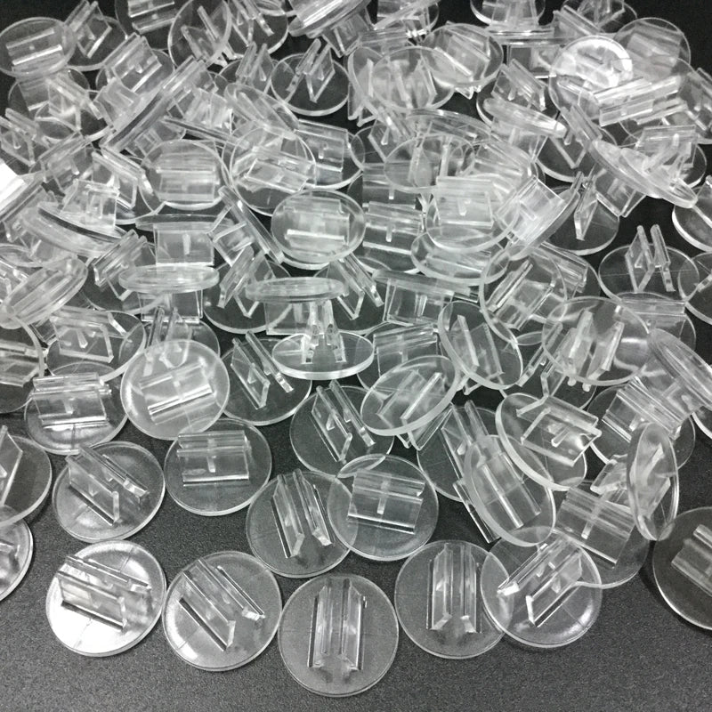Plastic Clear Transparent Cards Stand Base