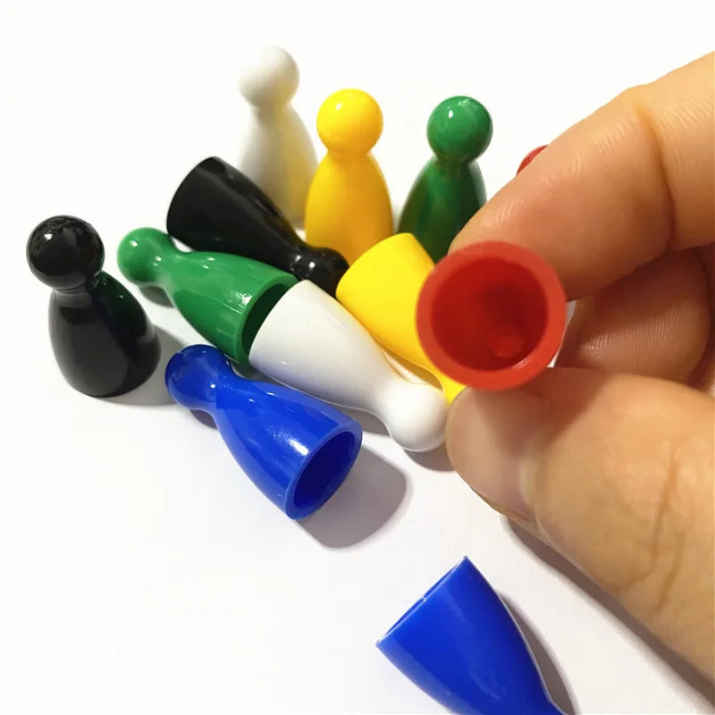 90Pc Plastic Pawn Pieces for Board Games