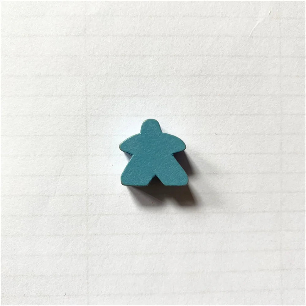 50PCS 16mm Wooden Meeples