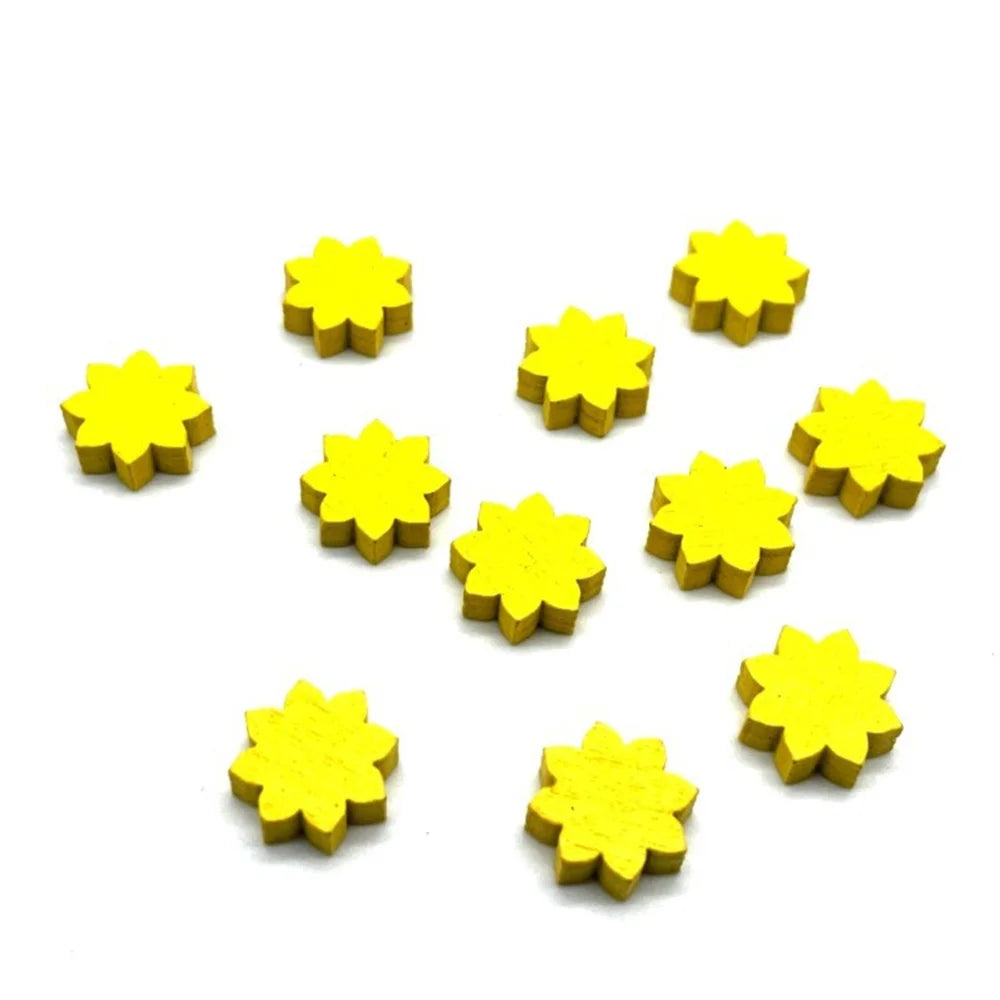 70pcs Mini Food Resource Tokens For Games