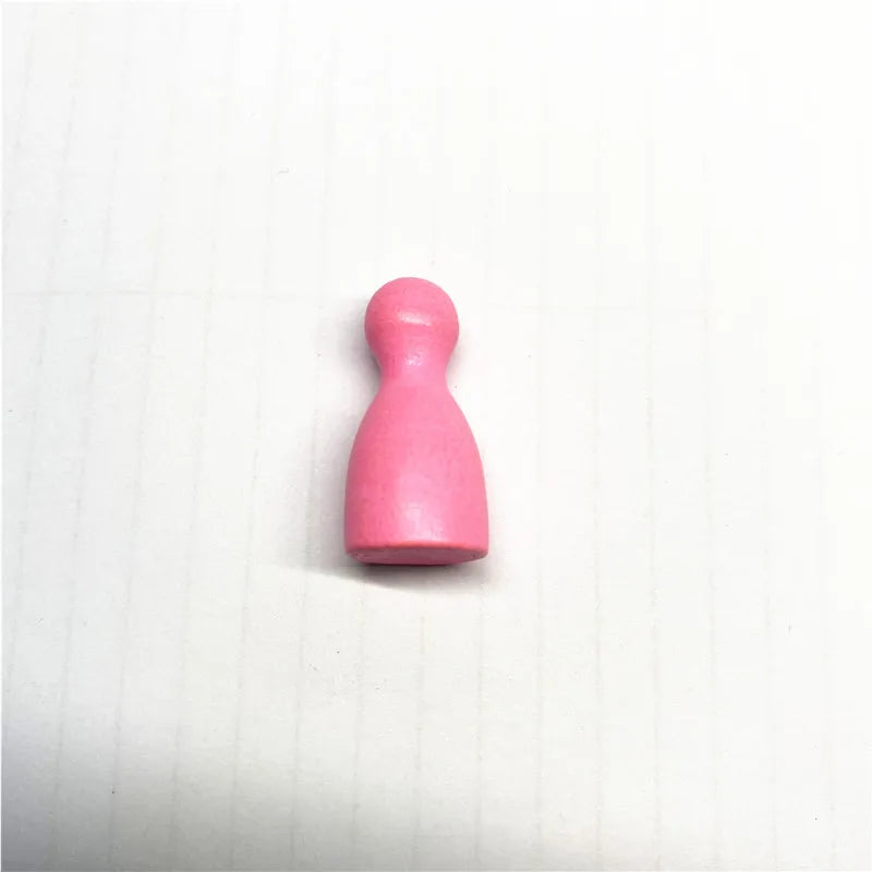 30Pcs Wood Pawns For Games