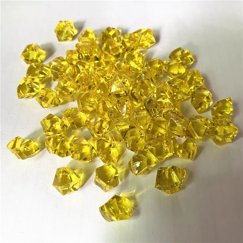 100PCS Acrylic Irregular Stone Game Pieces