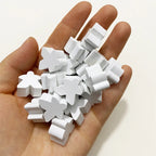 20PCS Wooden Meeple Pieces Gaming Components