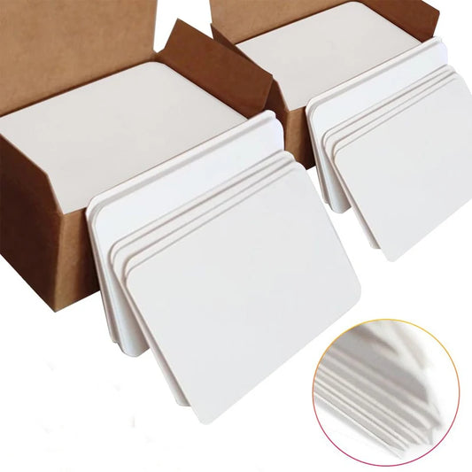 100 Pcs Blank Paper Postcards